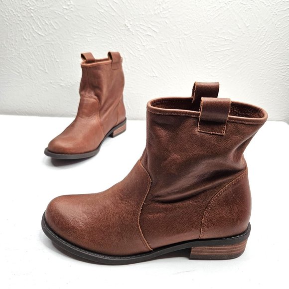 Sole Society Pull On Natasha boot Sz 8 Brown - Picture 1 of 10